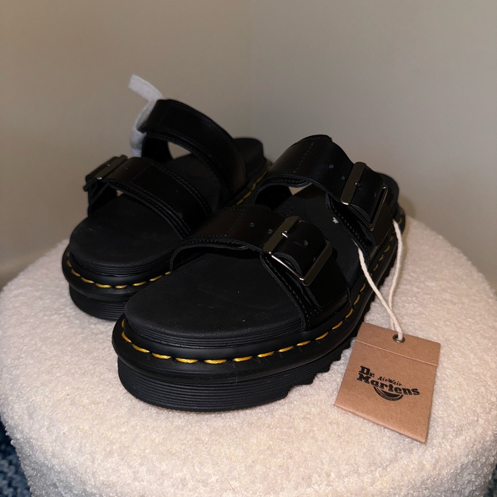 Dr. Martens Black Sandals